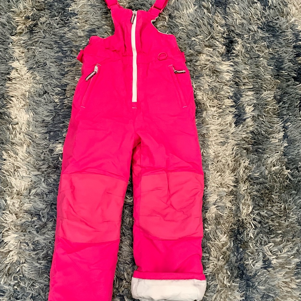 Girls Snow Ski Bib - Size L (Girls 10-12)